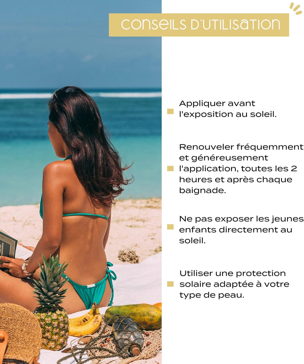 Parasol Spray Mini Huile Sèche 50 FPS Protection & Bronzage