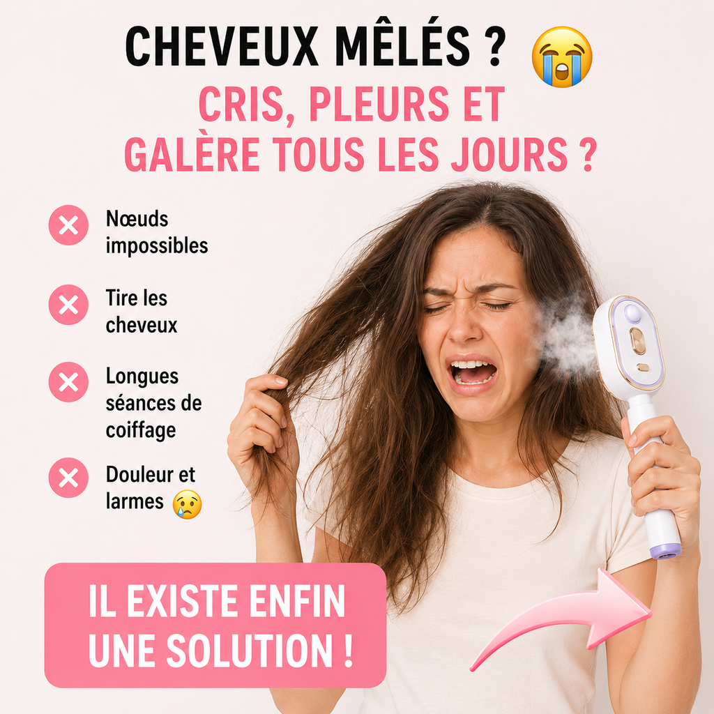 Brosse Démêlante à Vapeur